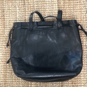 Madewell drawstring transport tote